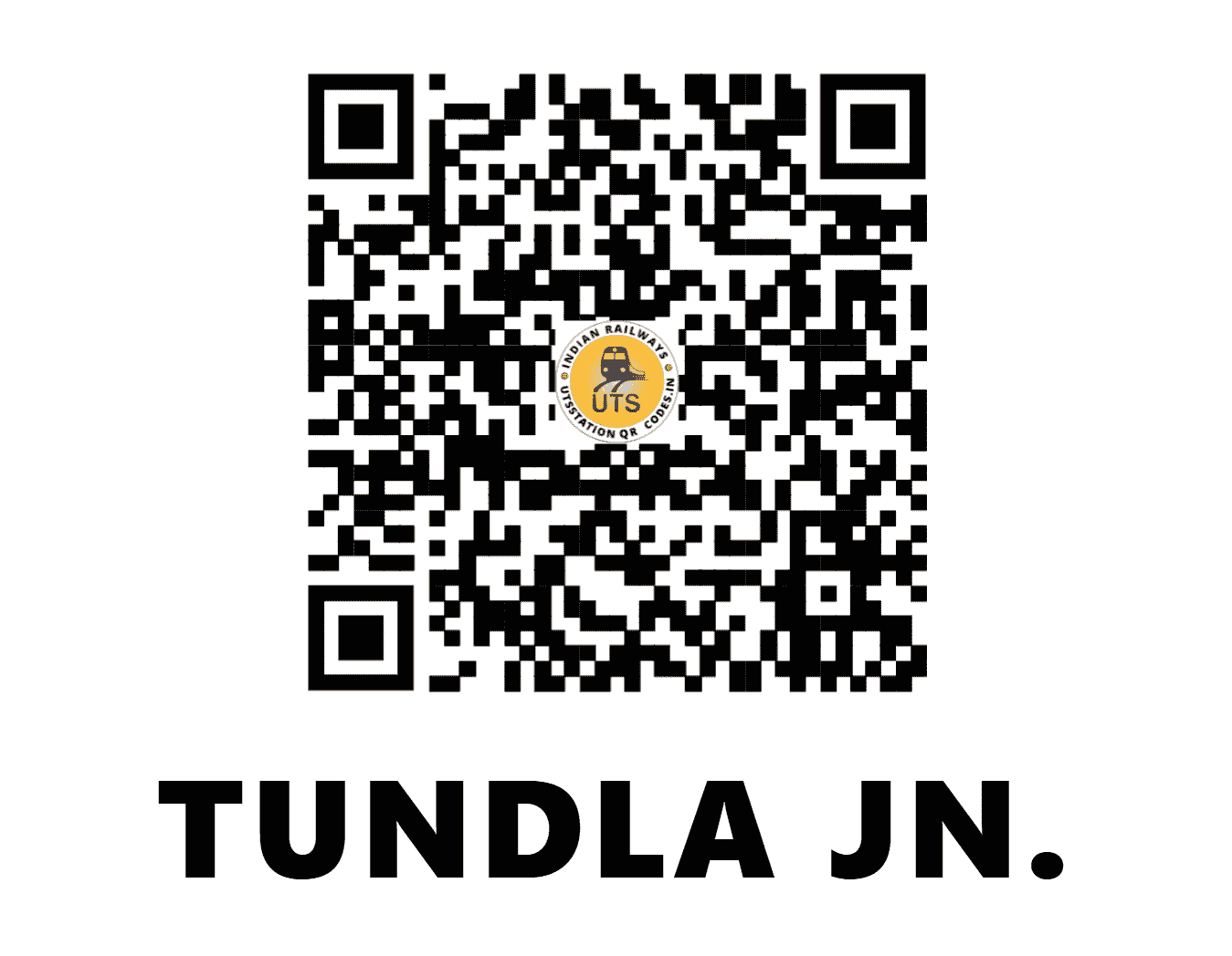 UTS QR Code for TUNDLA JN. - TDL - NC (UTTAR PRADESH)